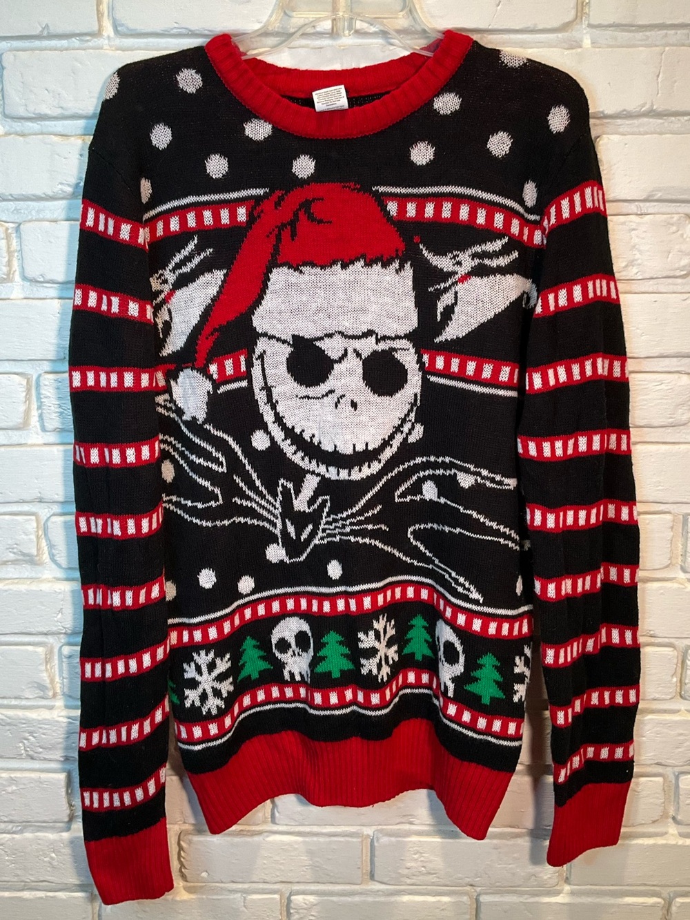 Ugly Christmas Sweater Nightmare before Christmas Medium Mens